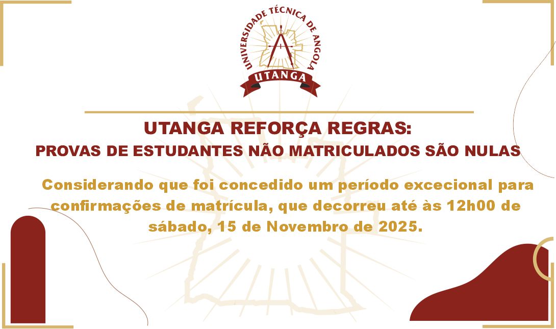 ATENÇÃO ESTUDANTES: Provas Realizadas Sem Matrícula Serão Anuladas